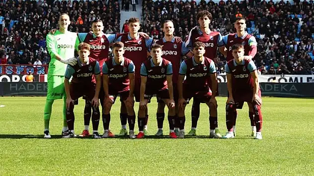 Trabzonspor'un gençlerinden tarihi başarı! Atalanta'yı devirdiler...