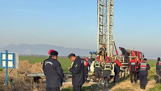 Aydın'da sondaj makinesine sıkışan kişi öldü