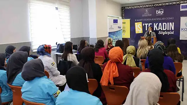 Konya'da İş'te Kadın Söyleşisi gerçekleştirildi