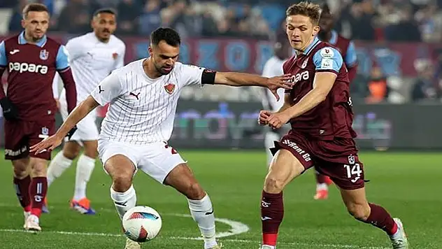 Hatayspor, Trabzonspor deplasmanında kazandı!