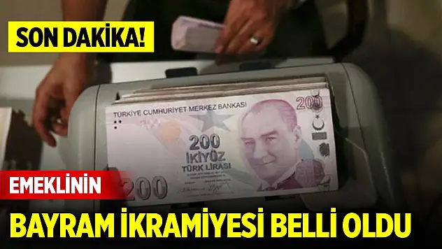 Son dakika gelişmesi! Emeklinin bayram ikramiyesi belli oldu
