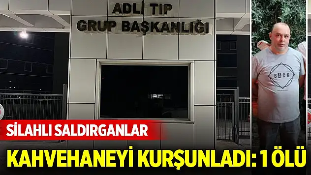 İzmir'de silahlı saldırganlar kahvehaneyi kurşunladı: 1 ölü, 3 gözaltı