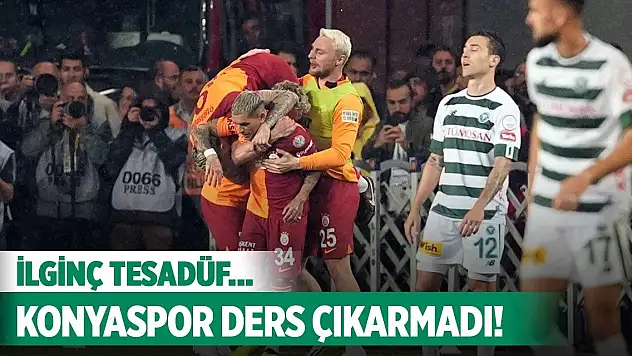 Konyaspor'da o tesadüf can sıktı!