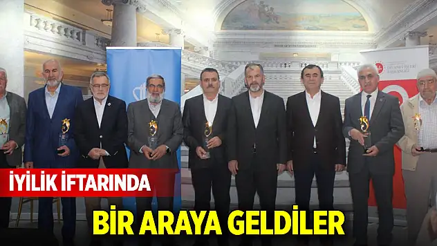 İyilik iftarında bir araya geldiler