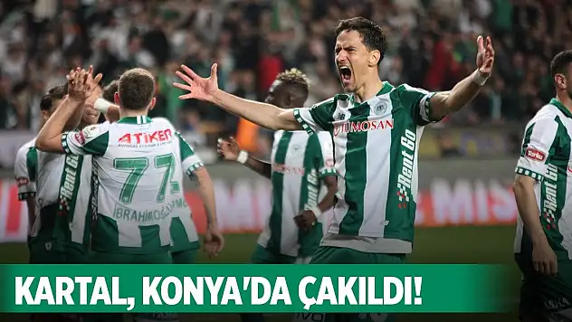 Konyaspor ŞANS vermedi, 3 puan Anadolu Kartalı'nın!