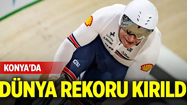 Konya'da dünya rekoru kırıldı