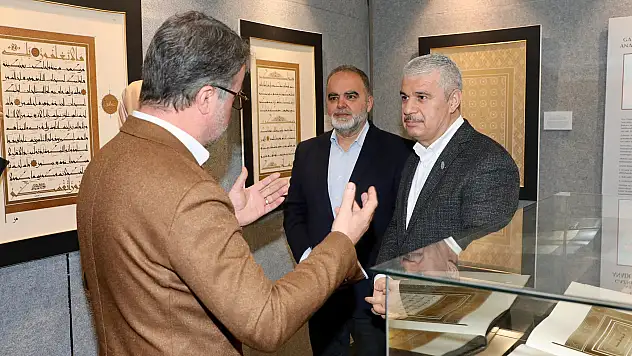 Konya Valisi Akın Konya'daki o sergiyi gezdi