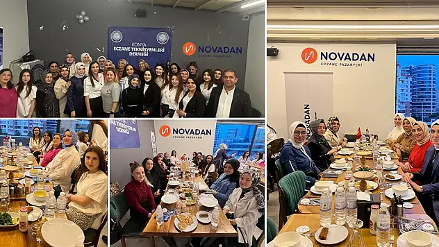 Konya kadın eczane teknisyenleri iftar programında buluştu