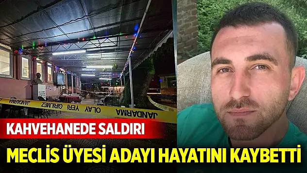 Köy kahvehanesinde silahlı saldırı... Meclis üyesi adayı hayatını kaybetti