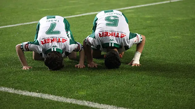 Konyaspor'a bir şut yetti!