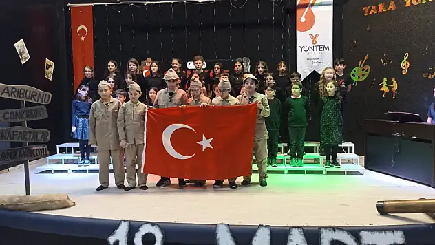 Yöntem Eğitim Kurumlarında Çanakkale şehitleri anıldı