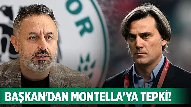 Konyaspor Başkanı Korkmaz, Montella'ya seslendi!