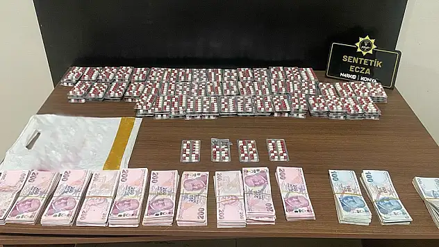 Konya'da 62 ayrı narkotik operasyon: 28 tutuklama