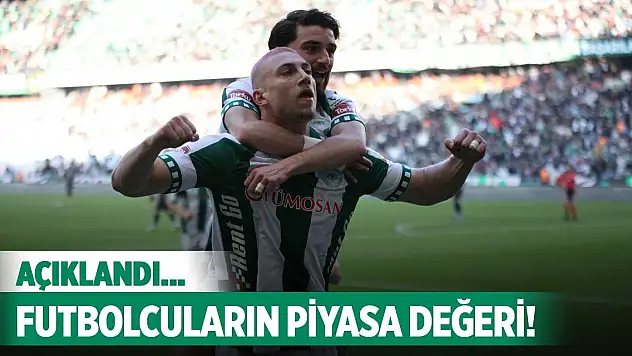 Konyaspor'da futbolcuların bedeli açıklandı!