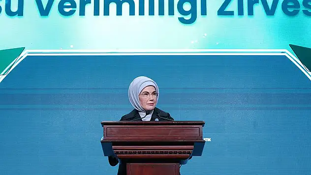 Emine Erdoğan: Herkesi, su seferberliğinde yerini almaya davet ediyorum