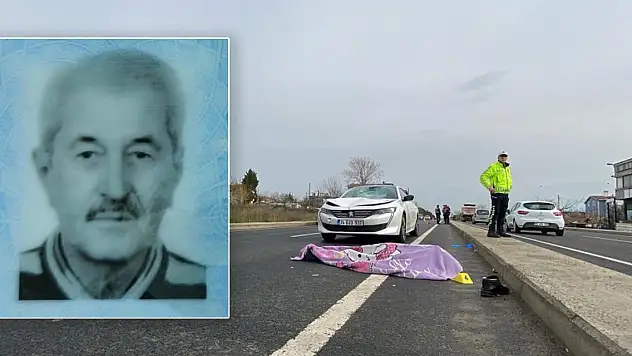 Yolun karşısına geçerken otomobilin çarptığı yaya öldü