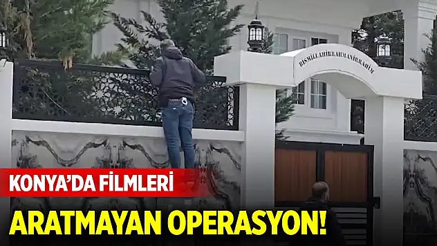 Konya'da filmleri aratmayan operasyon! Müebbet hükümlüsü firari şahıs böyle yakalandı