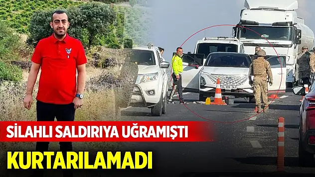 Cipiyle seyir halindeyken silahlı saldırıya uğramıştı kurtarılamadı