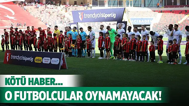 Konyaspor'da sakat futbolculardan kötü haber!