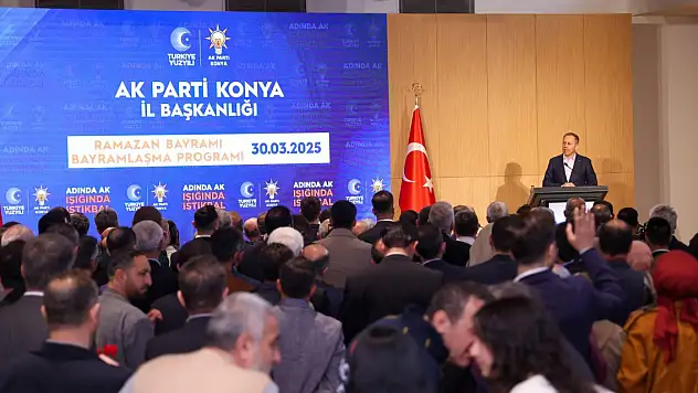 AK Parti Konya ailesi Ali Yerlikaya'nın katılımıyla bayramlaştı