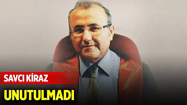 Savcı Mehmet Selim Kiraz unutulmadı