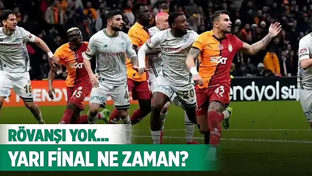 Konyaspor'un rakibi Galatasaray, İşte maç tarihi!