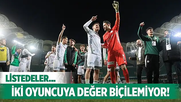 Konyaspor'da iki oyuncuya fiyat biçilemedi!
