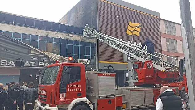 Mobilya dükkanında yangın!