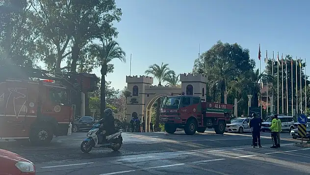 5 yıldızlı otelde yangın