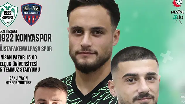 1922 Konyaspor'un hayati sınavı (Canlı izle)