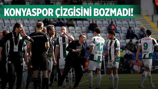 Konyaspor aynı çizgide ilerliyor!