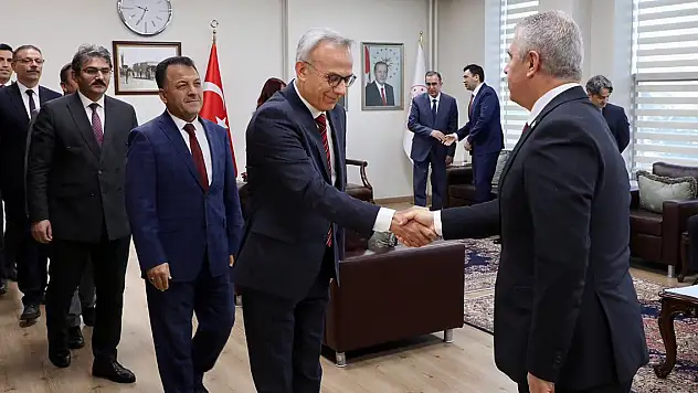 Konya'da bayramlaşma geleneği sürdü