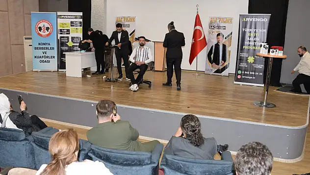 Konya'da yaptılar  Yarıştan sonra eğlendiler