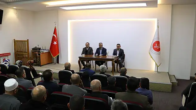 Konya'da hacca gidecekler buluştu