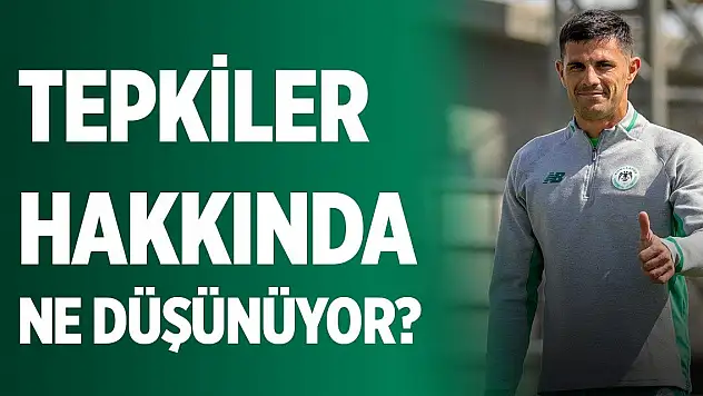 Konyaspor'da Recep Uçar oyuncusuna sahip çıktı!