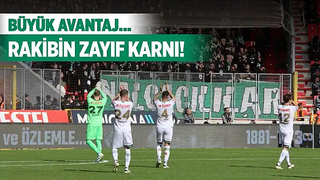 Konyaspor bu avantajı kullanmak istiyor!