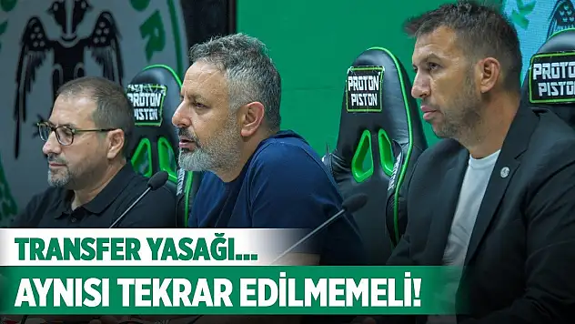 Konyaspor'un transferde dikkat edeceği uyarı!