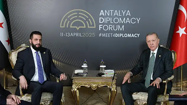 Antalya'da Suriye görüşüldü  Cumhurbaşkanı Erdoğan, Şara ile bir araya geldi