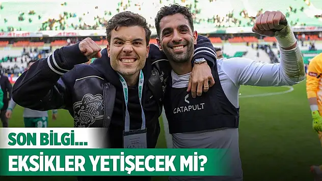 Konyaspor'da eksiklerin son durumu!