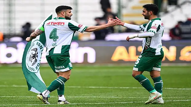 Konyaspor'un bitirim ikilisi alkış topluyor!