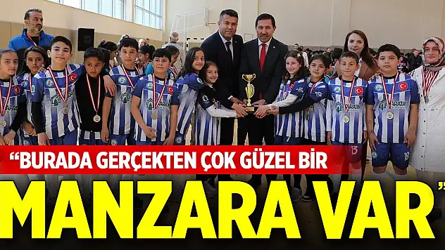 Hasan Kılca 'Burada gerçekten çok güzel bir manzara var'