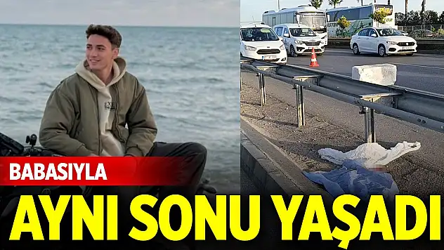 Babasıyla aynı sonu yaşadı: Genç motosikletli kazada feci şekilde hayatını kaybetti