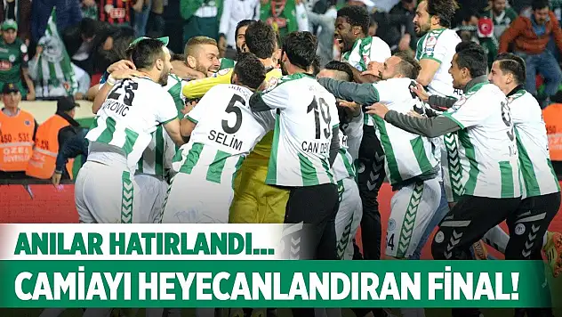 Konyaspor ikinci evinde finale çıkacak!
