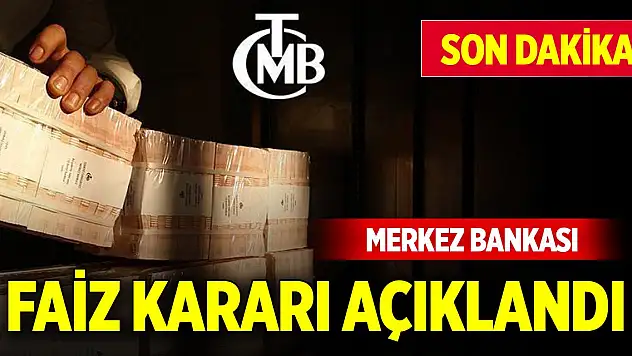 Son dakika gelişmesi... Merkez Bankasından sürpriz faiz kararı