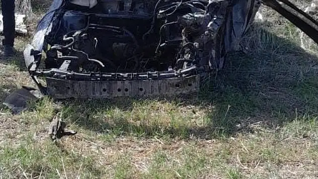 İki aracın karıştığı kazada otomobil takla attı: 1 yaralı