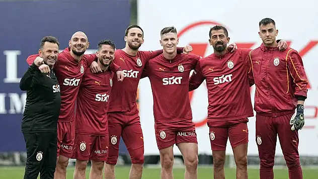 Galatasaray, Konyaspor maçı için ara vermedi