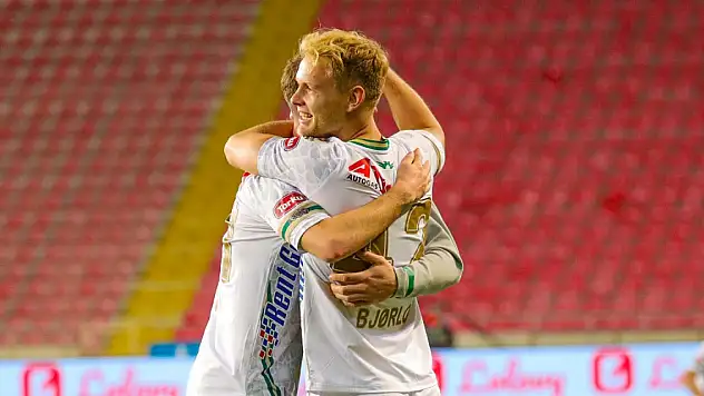 Konyaspor'da Bjorlo'dan ilk katkı geldi!