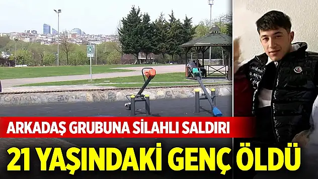 Parktan oturan arkadaş grubuna silahlı saldırı 21 yaşındaki genç öldü
