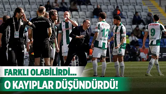 Konyaspor puan farkını 10'a indirdi!