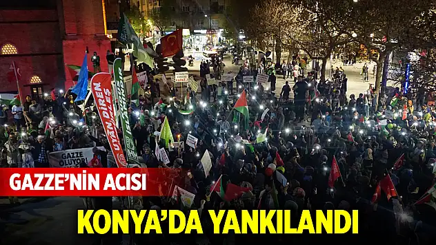 Gazze'nin Acısı, Konya'da Yankılandı